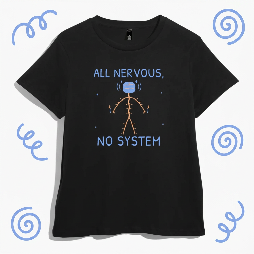 All Nervous No System Women’s Graphic Tee